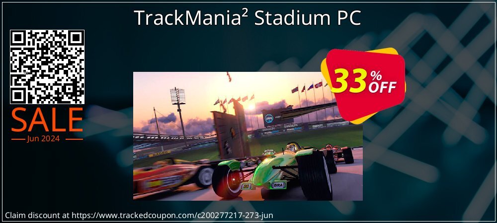 TrackMania² Stadium PC coupon on National Pizza Party Day discounts