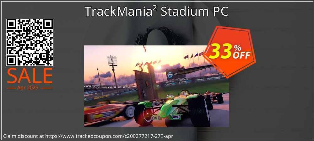 TrackMania² Stadium PC coupon on National Pizza Party Day discounts