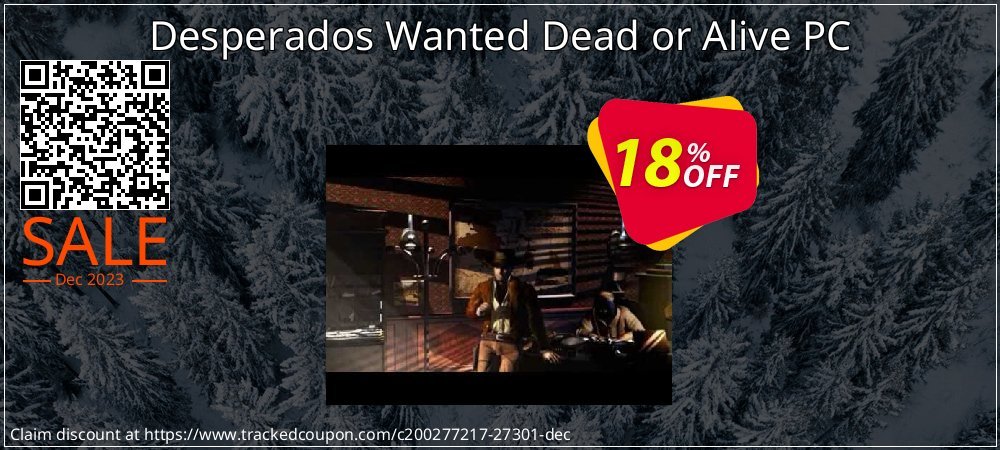 Desperados Wanted Dead or Alive PC coupon on World Party Day discounts