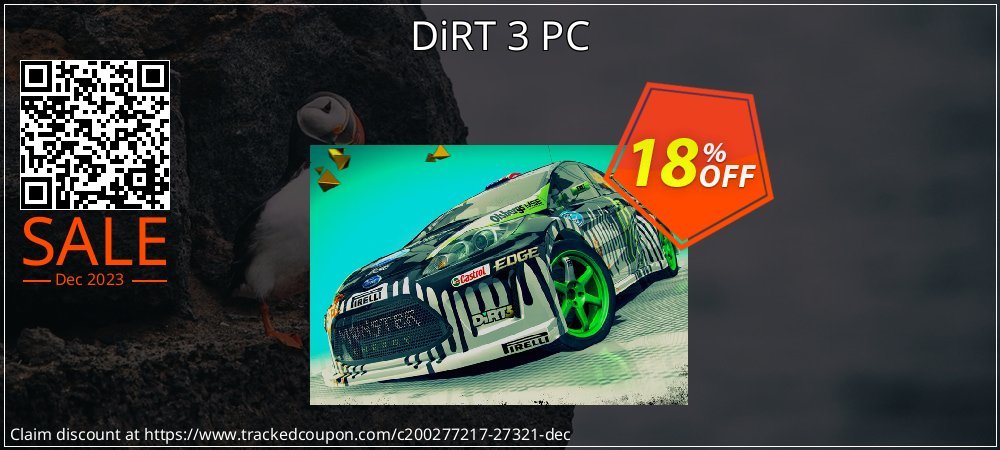 DiRT 3 PC coupon on World Party Day sales