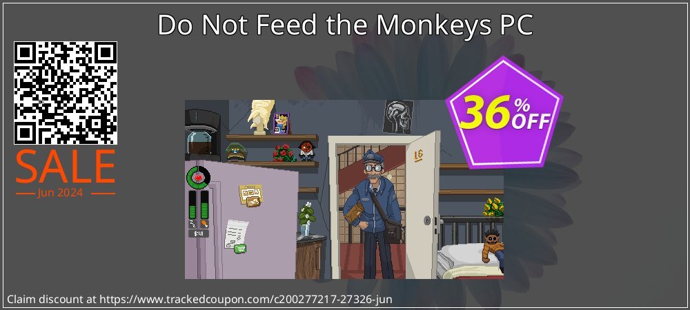 Do Not Feed the Monkeys PC coupon on World Bicycle Day discounts