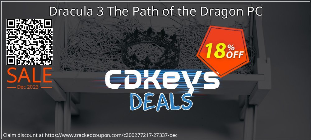 Dracula 3 The Path of the Dragon PC coupon on World UFO Day deals