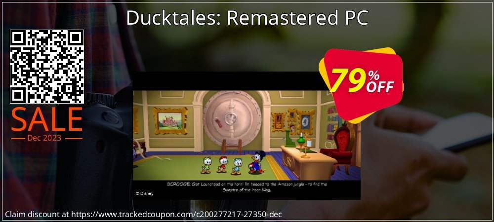 Ducktales: Remastered PC coupon on National Walking Day offer