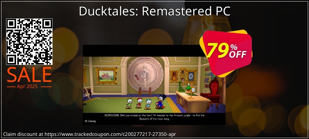 Ducktales: Remastered PC coupon on National Walking Day offer