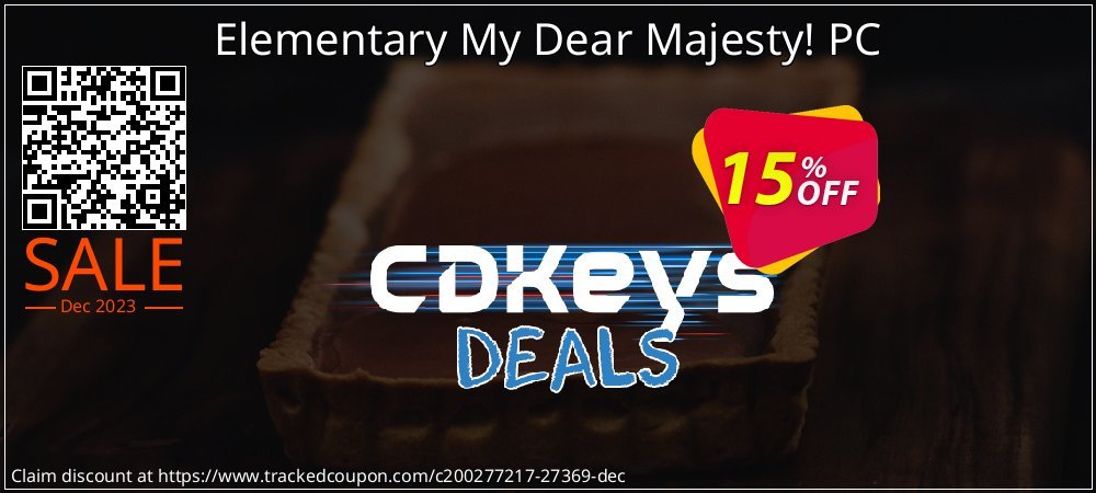 Elementary My Dear Majesty! PC coupon on World Password Day offering discount