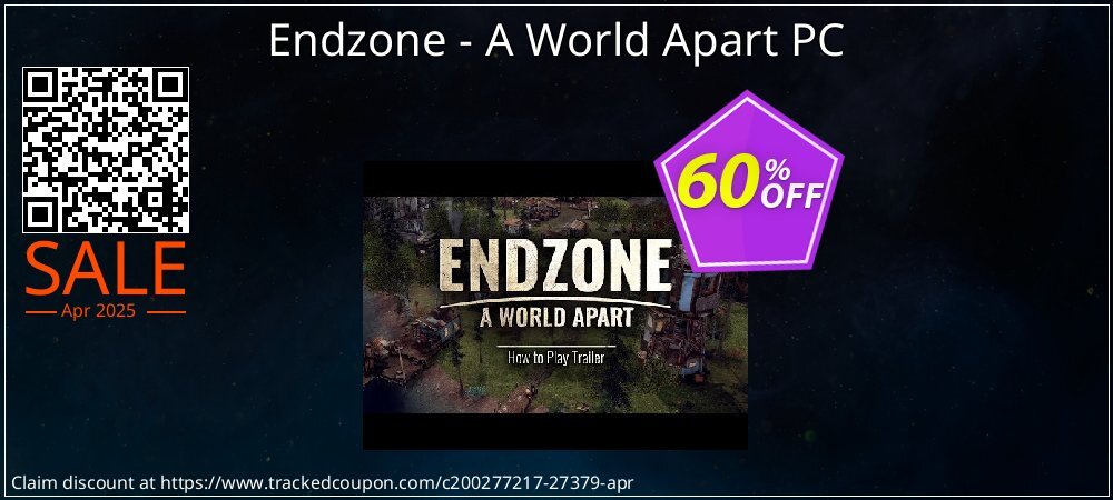 Endzone - A World Apart PC coupon on National Smile Day offering sales