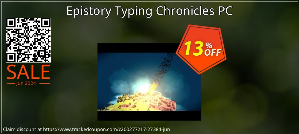 Epistory Typing Chronicles PC coupon on National Smile Day deals