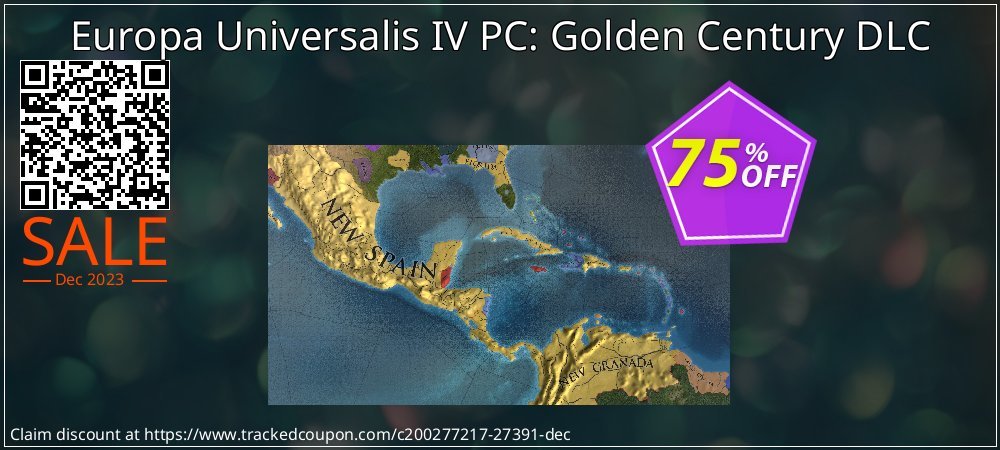 Europa Universalis IV PC: Golden Century DLC coupon on World Party Day discounts