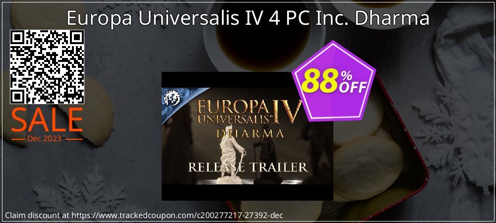 Europa Universalis IV 4 PC Inc. Dharma coupon on April Fools' Day promotions
