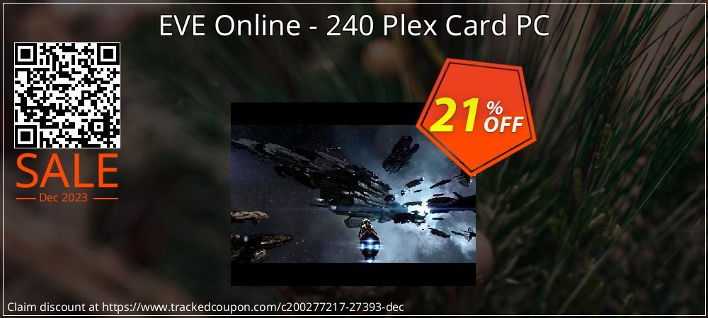 EVE Online - 240 Plex Card PC coupon on Virtual Vacation Day promotions