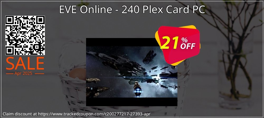 EVE Online - 240 Plex Card PC coupon on Easter Day sales