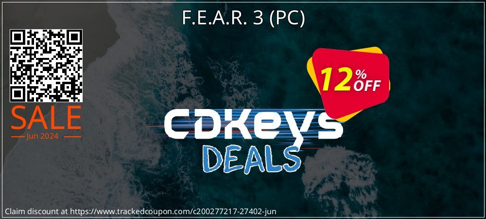 F.E.A.R. 3 - PC  coupon on National Memo Day deals