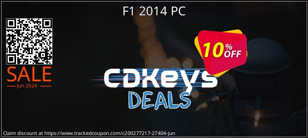 F1 2014 PC coupon on National Smile Day discount