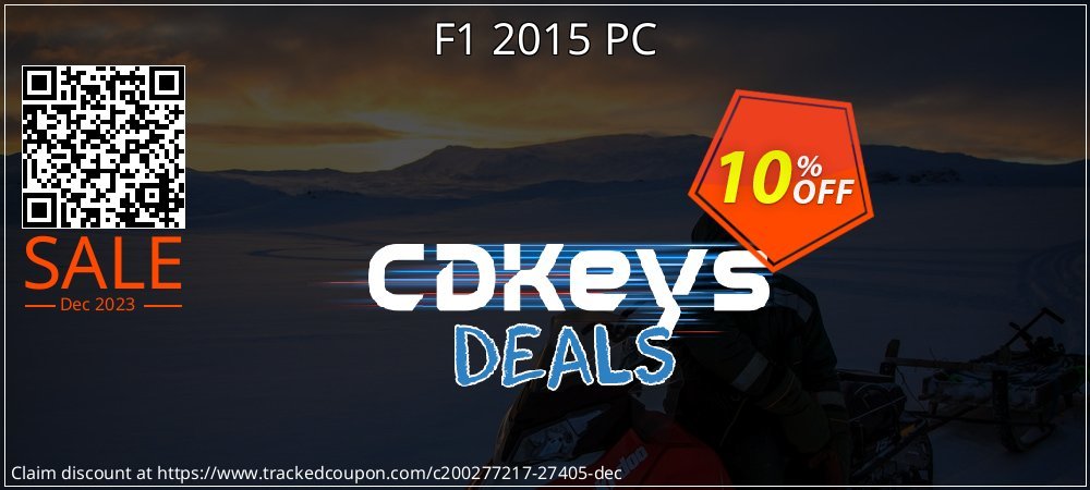 F1 2015 PC coupon on Mother Day offering discount