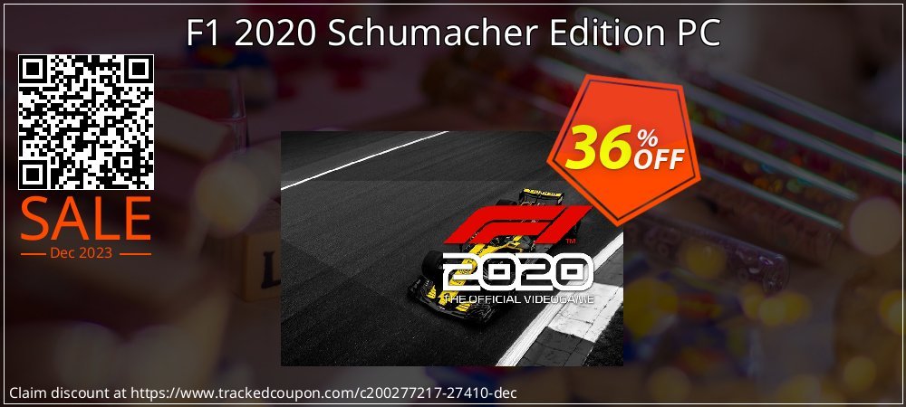 F1 2020 Schumacher Edition PC coupon on World Backup Day discounts