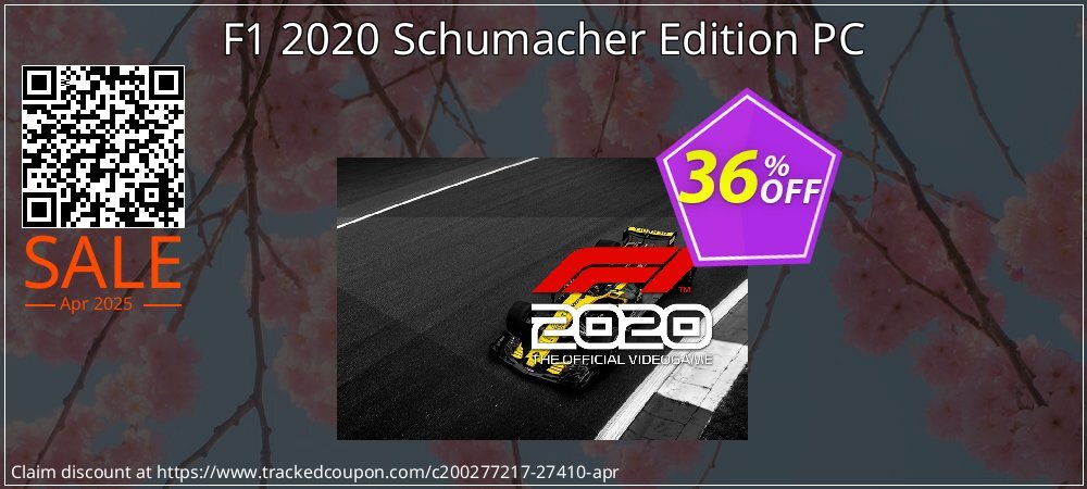 F1 2020 Schumacher Edition PC coupon on Mother Day sales
