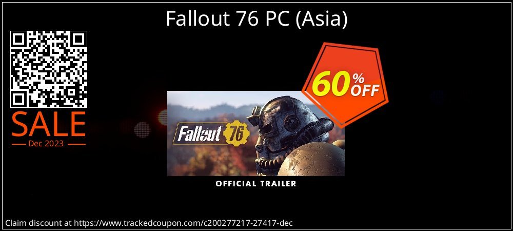 Fallout 76 PC - Asia  coupon on April Fools' Day super sale