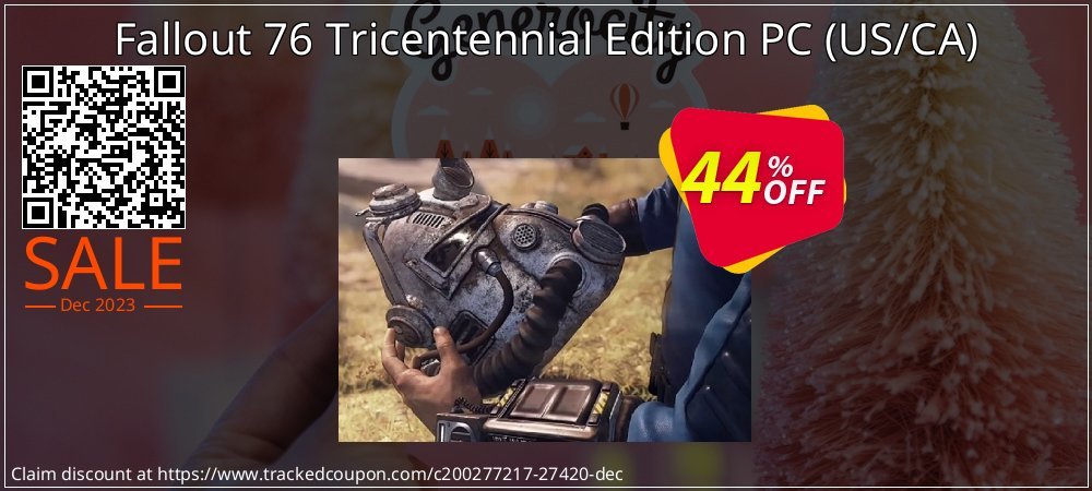 Fallout 76 Tricentennial Edition PC - US/CA  coupon on National Walking Day sales