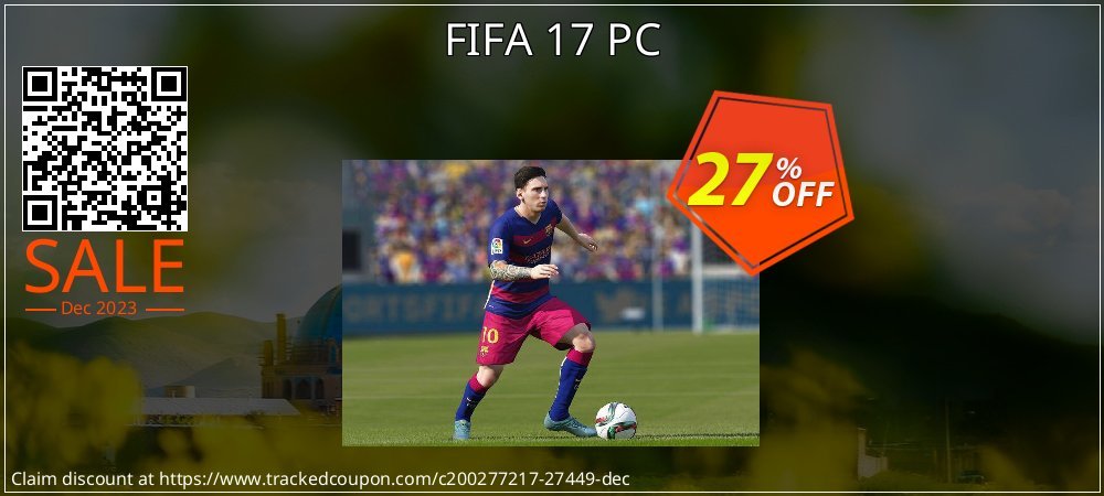 FIFA 17 PC coupon on Tell a Lie Day offer