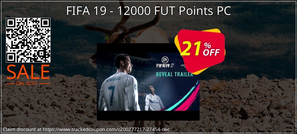 FIFA 19 - 12000 FUT Points PC coupon on April Fools' Day super sale
