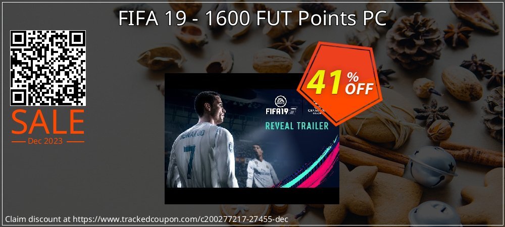 FIFA 19 - 1600 FUT Points PC coupon on National Walking Day promotions