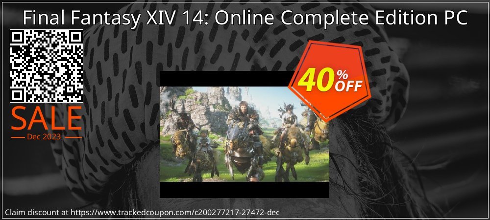 Final Fantasy XIV 14: Online Complete Edition PC coupon on April Fools' Day discounts