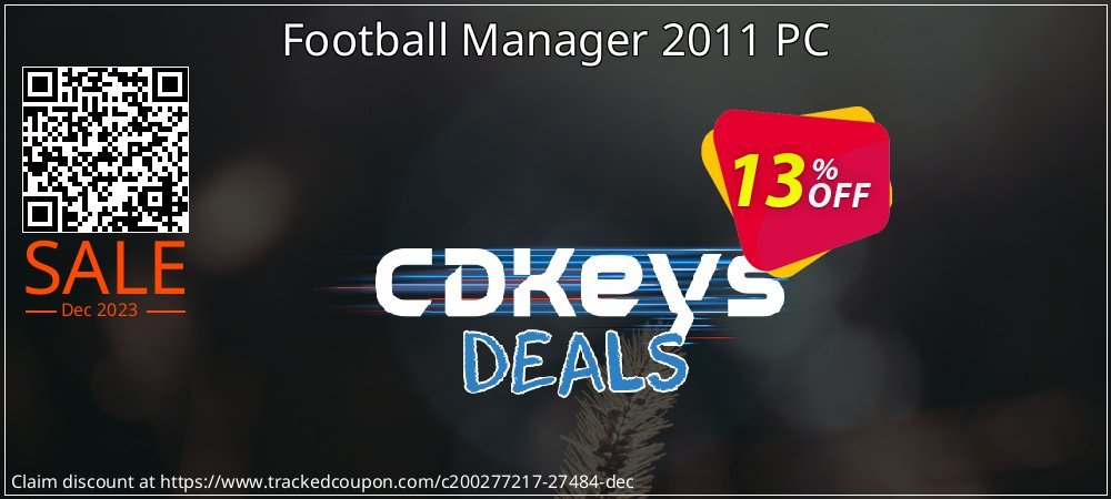Football Manager 2011 PC coupon on Tell a Lie Day deals