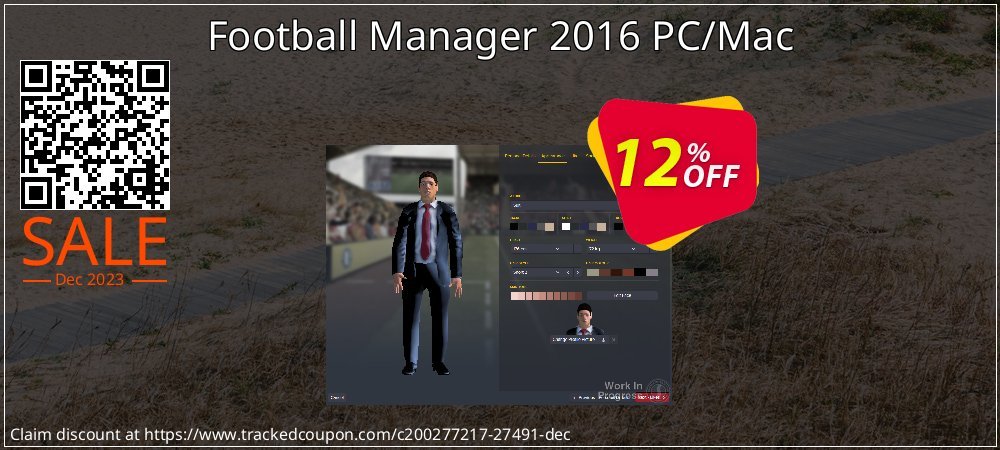 Football Manager 2016 PC/Mac coupon on Palm Sunday discounts
