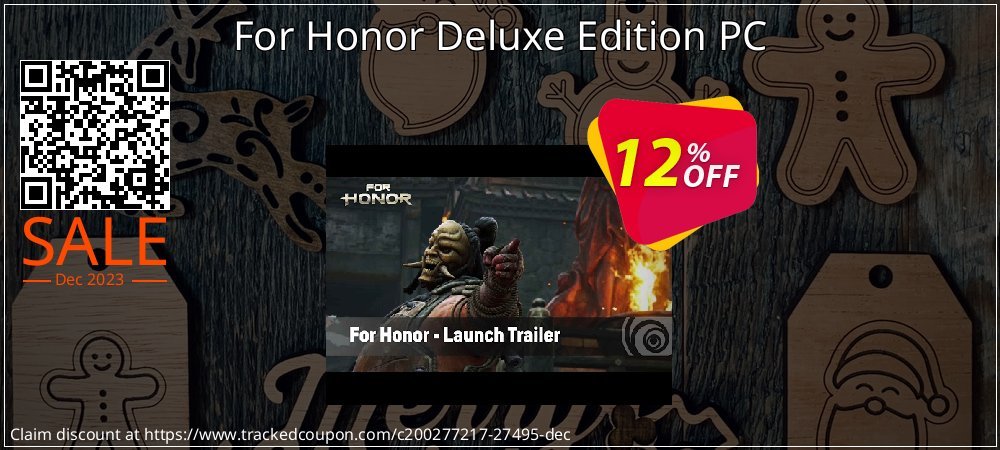 For Honor Deluxe Edition PC coupon on National Walking Day discount