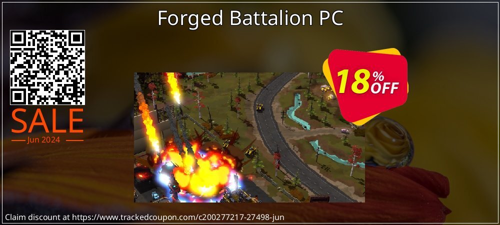 Forged Battalion PC coupon on National Pizza Party Day discounts