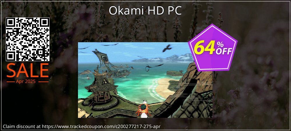 Okami HD PC coupon on National Walking Day promotions