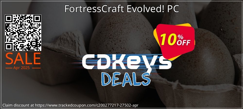 FortressCraft Evolved! PC coupon on National Memo Day offer