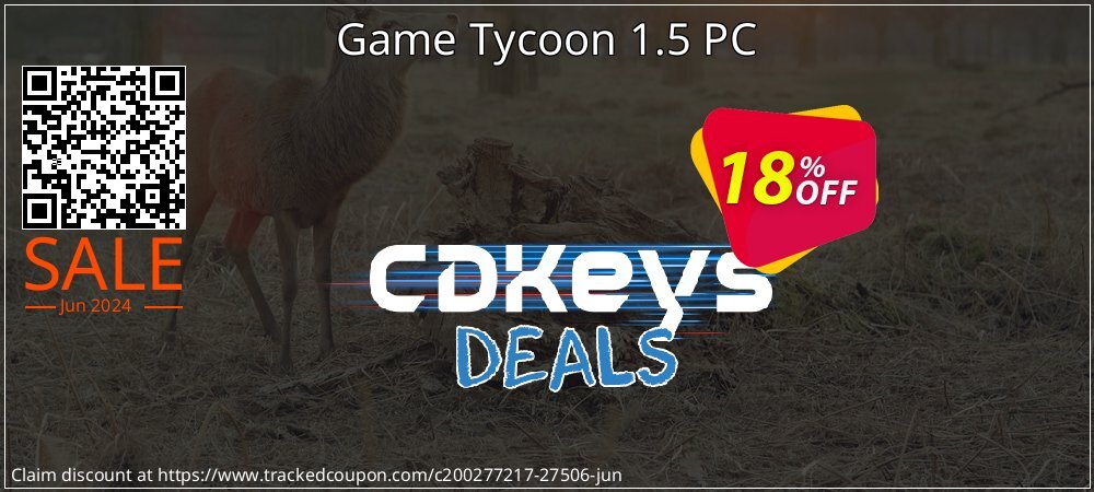 Game Tycoon 1.5 PC coupon on World Whisky Day super sale