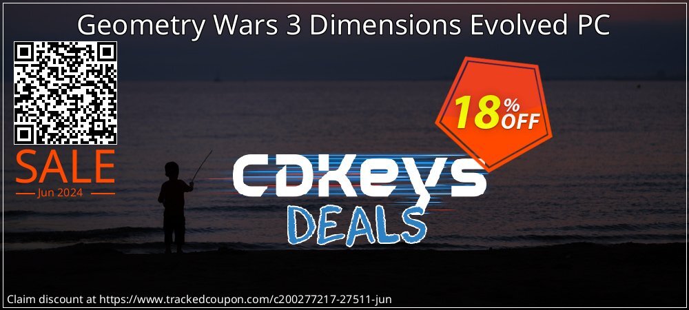 Geometry Wars 3 Dimensions Evolved PC coupon on World Whisky Day offer