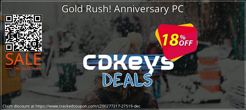 Gold Rush! Anniversary PC coupon on Tell a Lie Day sales