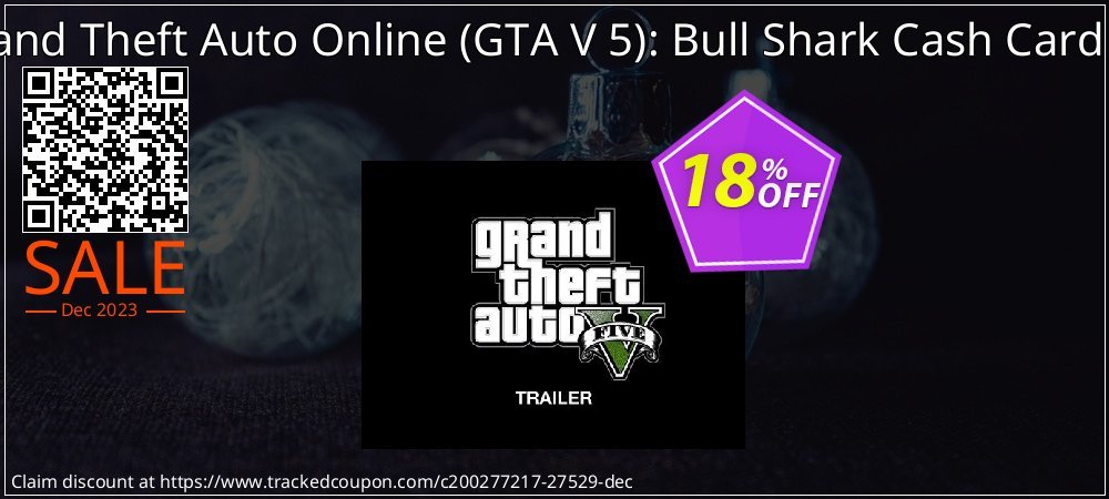 Grand Theft Auto Online - GTA V 5 : Bull Shark Cash Card PC coupon on Tell a Lie Day deals