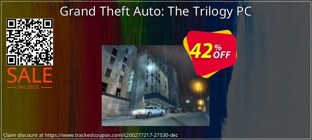 Grand Theft Auto: The Trilogy PC coupon on National Walking Day offer