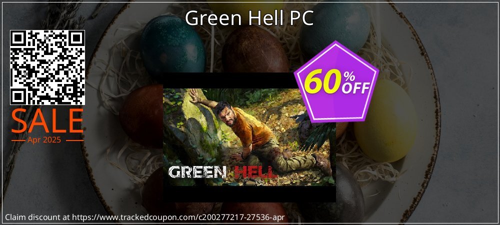 Green Hell PC coupon on World Party Day promotions