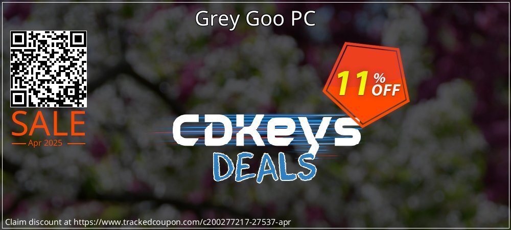 Grey Goo PC coupon on April Fools' Day sales