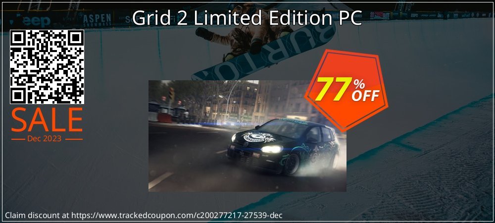 Grid 2 Limited Edition PC coupon on Tell a Lie Day offer