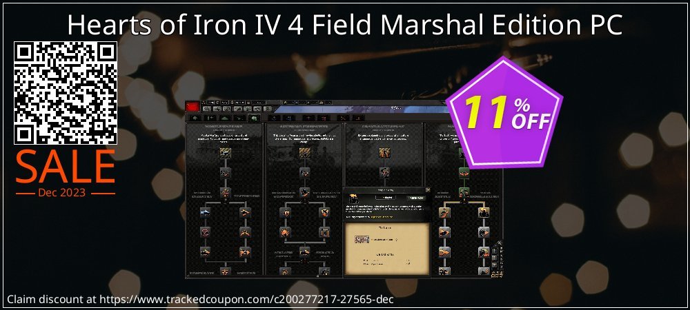 Hearts of Iron IV 4 Field Marshal Edition PC coupon on Mother Day offer