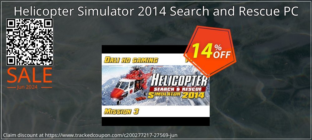 Helicopter Simulator 2014 Search and Rescue PC coupon on National Smile Day super sale