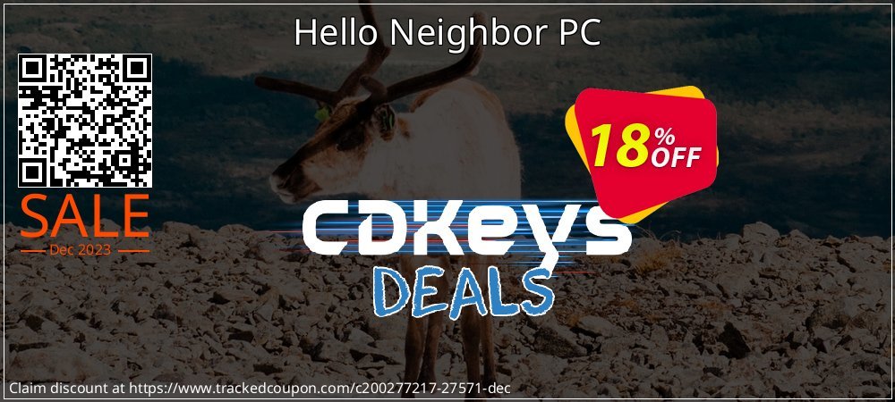 Hello Neighbor PC coupon on World Party Day discounts