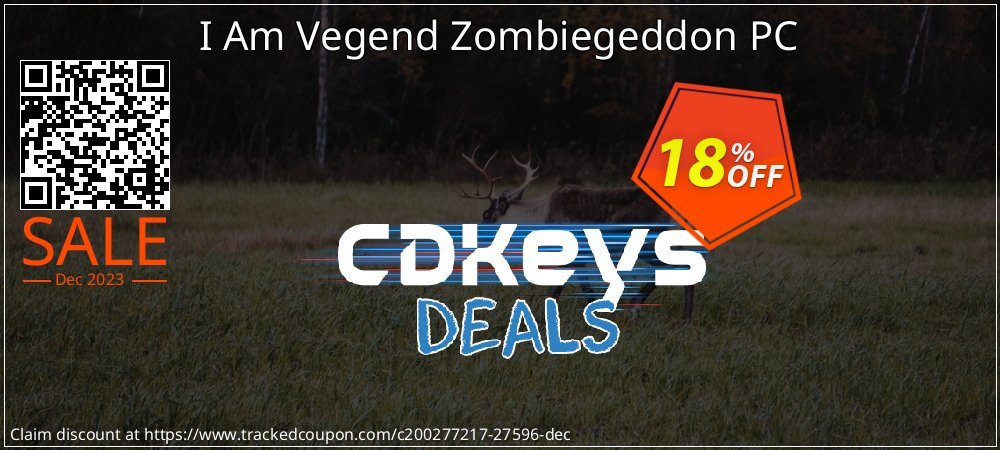 I Am Vegend Zombiegeddon PC coupon on World Party Day offering sales