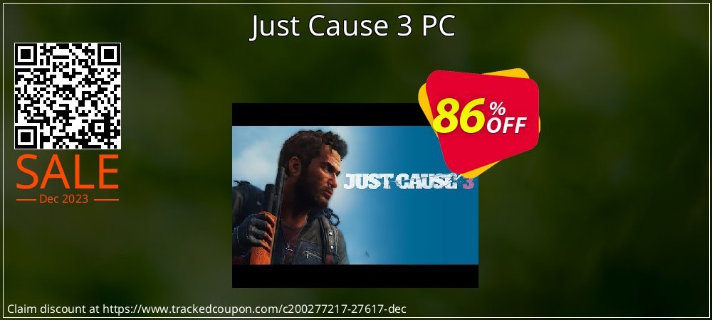 Just Cause 3 PC coupon on April Fools' Day promotions