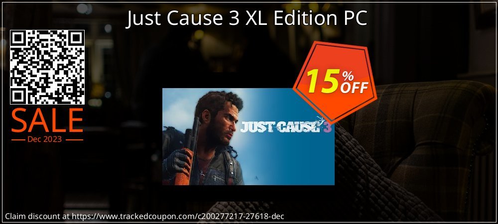 Just Cause 3 XL Edition PC coupon on Easter Day sales