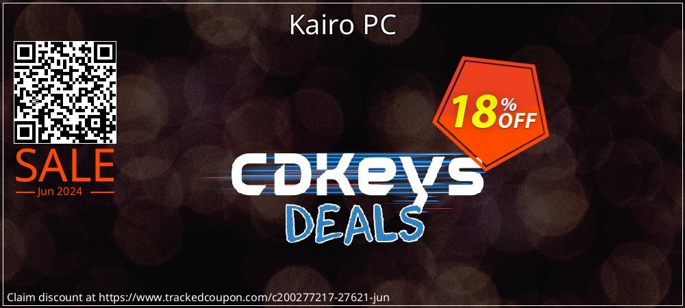 Kairo PC coupon on World Whisky Day offering discount