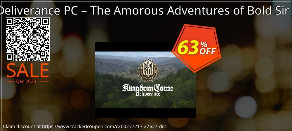 Kingdom Come Deliverance PC – The Amorous Adventures of Bold Sir Hans Capon DLC coupon on April Fools' Day sales
