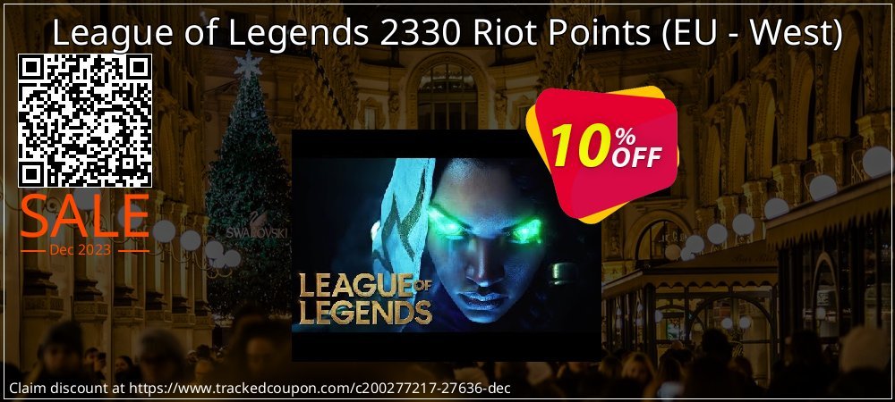 League of Legends 2330 Riot Points - EU - West  coupon on World Party Day sales