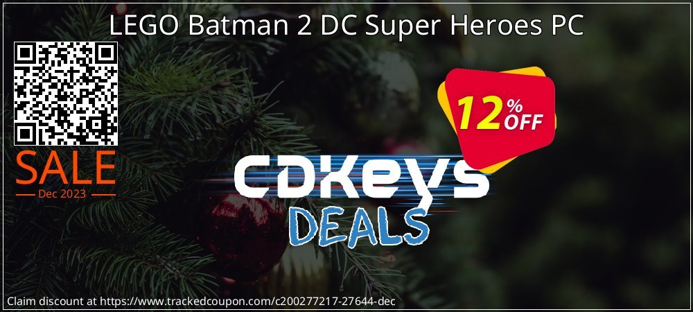 LEGO Batman 2 DC Super Heroes PC coupon on Tell a Lie Day promotions